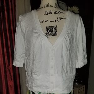 Mix & Co Cropped Cardigan